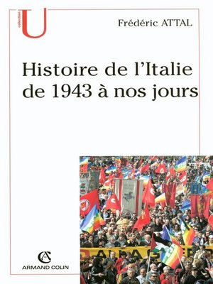 cover image of Histoire de l'Italie depuis 1943 à nos jours